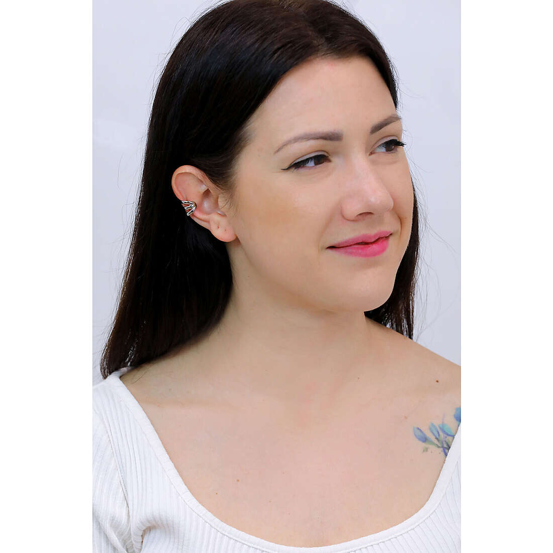 Luca Barra earrings woman OK1256 photo wearing