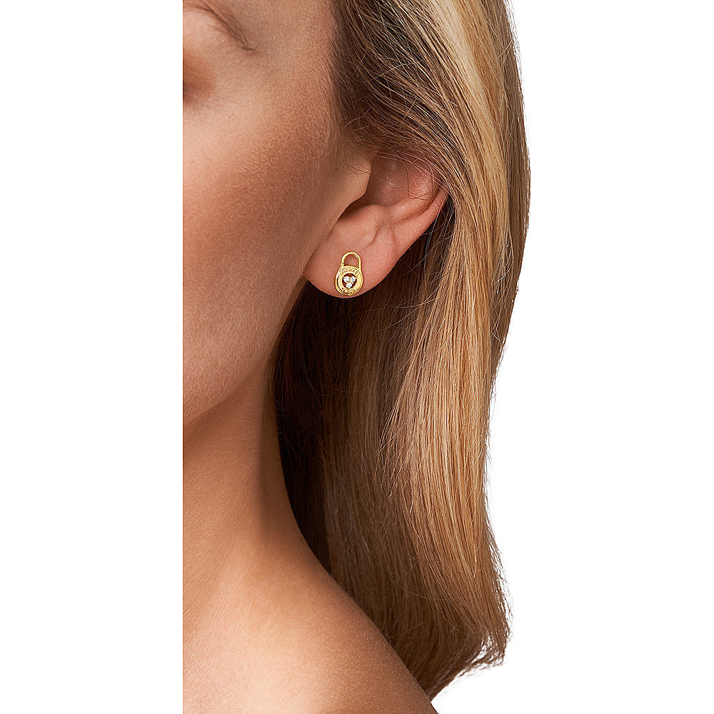 Michael Kors earrings Brilliance woman MKC1572AN710 wearing