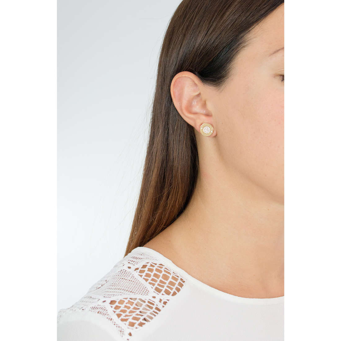 Michael Kors earrings woman MKJ3351710 wearing