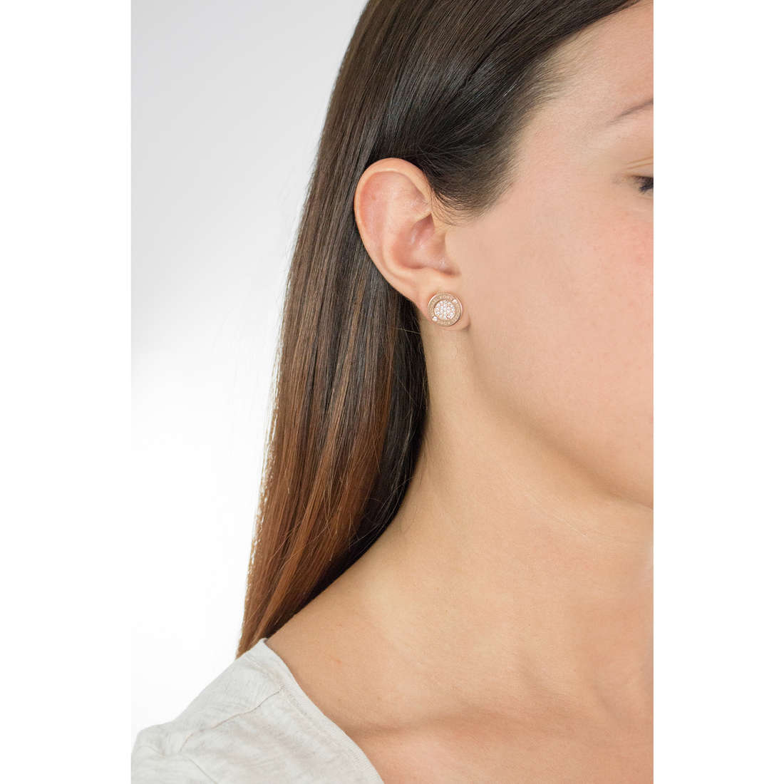 Michael Kors earrings woman MKJ3353791 wearing