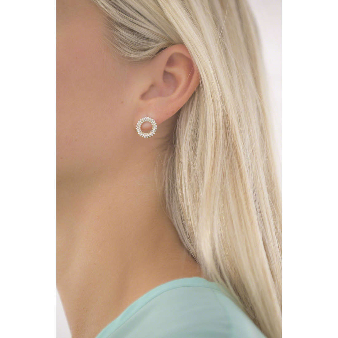 Michael Kors earrings woman MKJ5842710 wearing