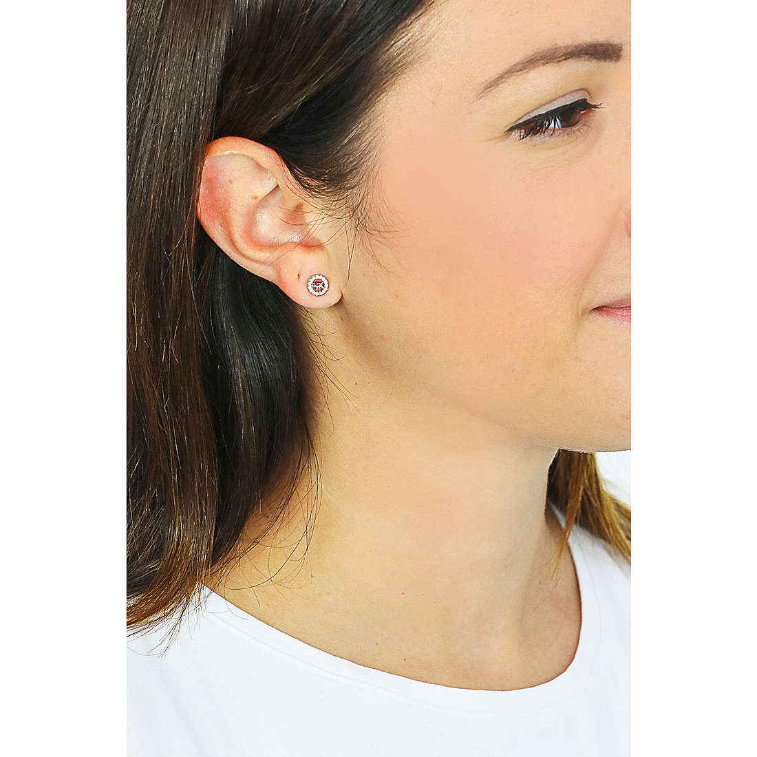 Michael Kors earrings Premium woman MKC1508AN931 wearing
