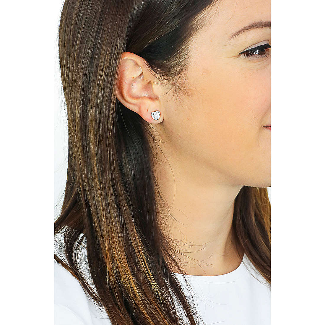 Michael Kors earrings Premium woman MKC1519AN040 wearing