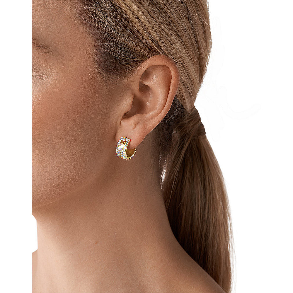 Michael Kors earrings Premium woman MKC1553AN710 wearing
