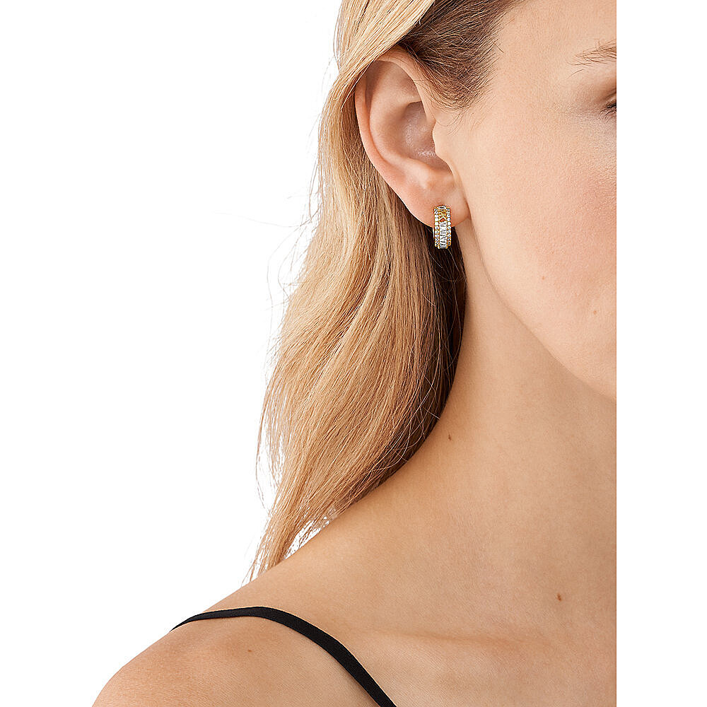 Michael Kors earrings Premium woman MKC1645AN710 wearing