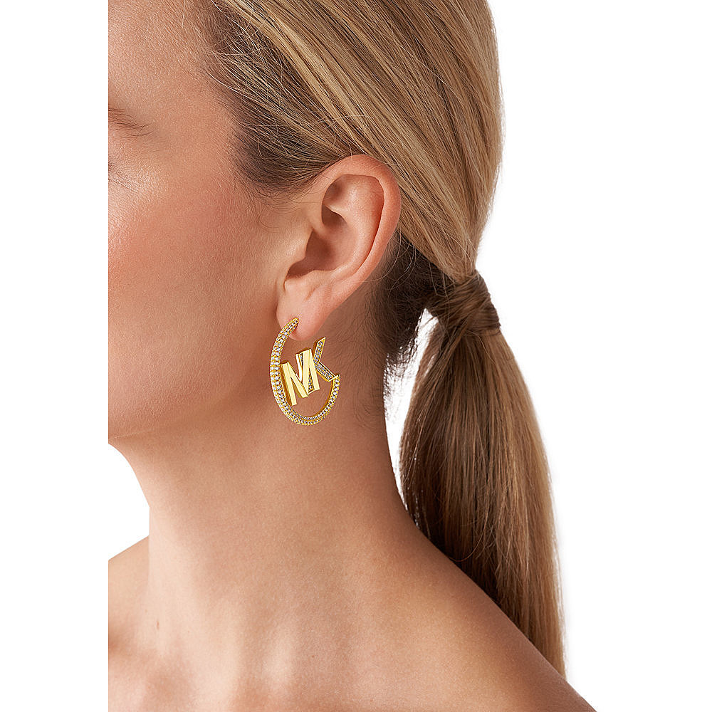Michael Kors earrings Premium woman MKJ7786710 wearing