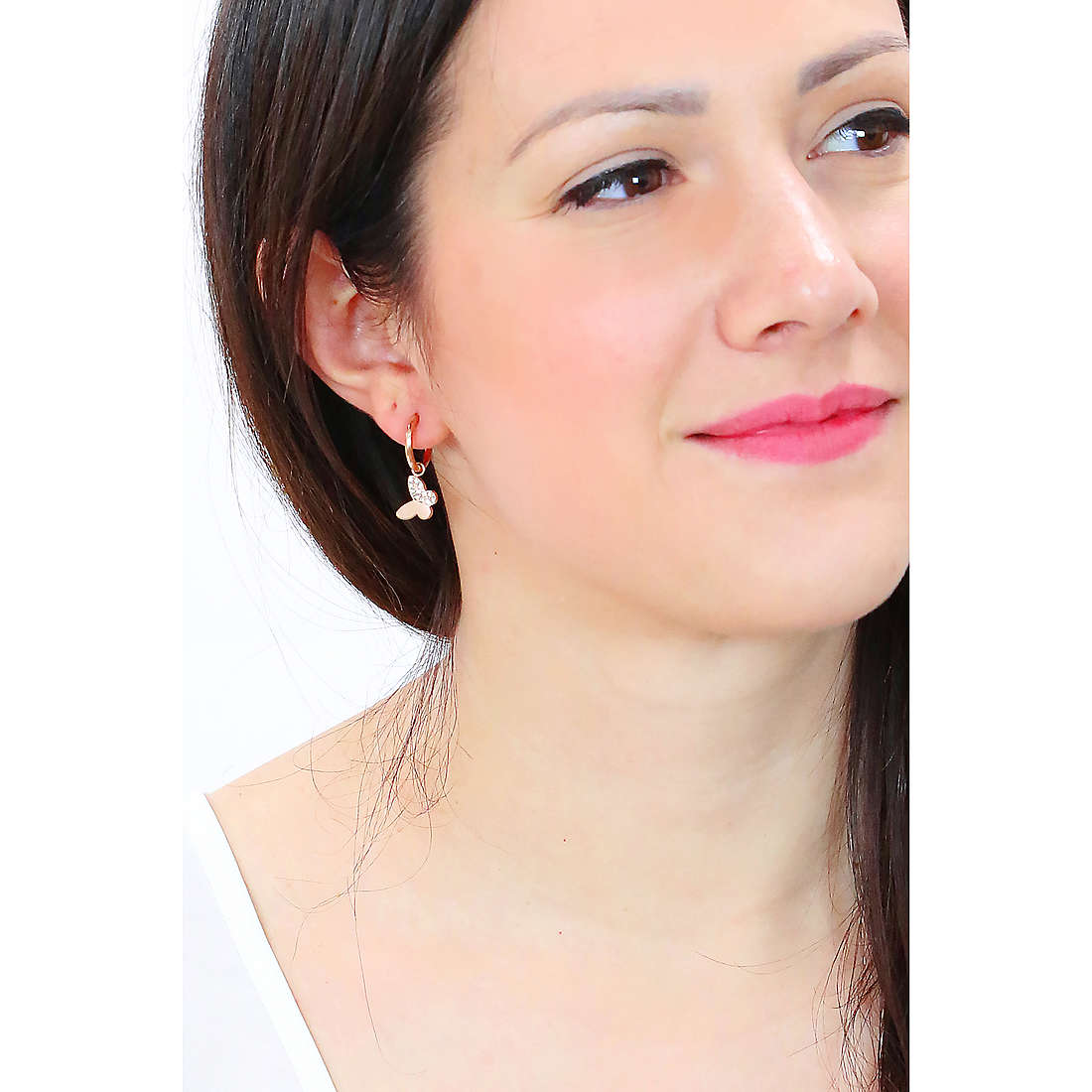 Morellato earrings Passioni woman SAUN09 wearing