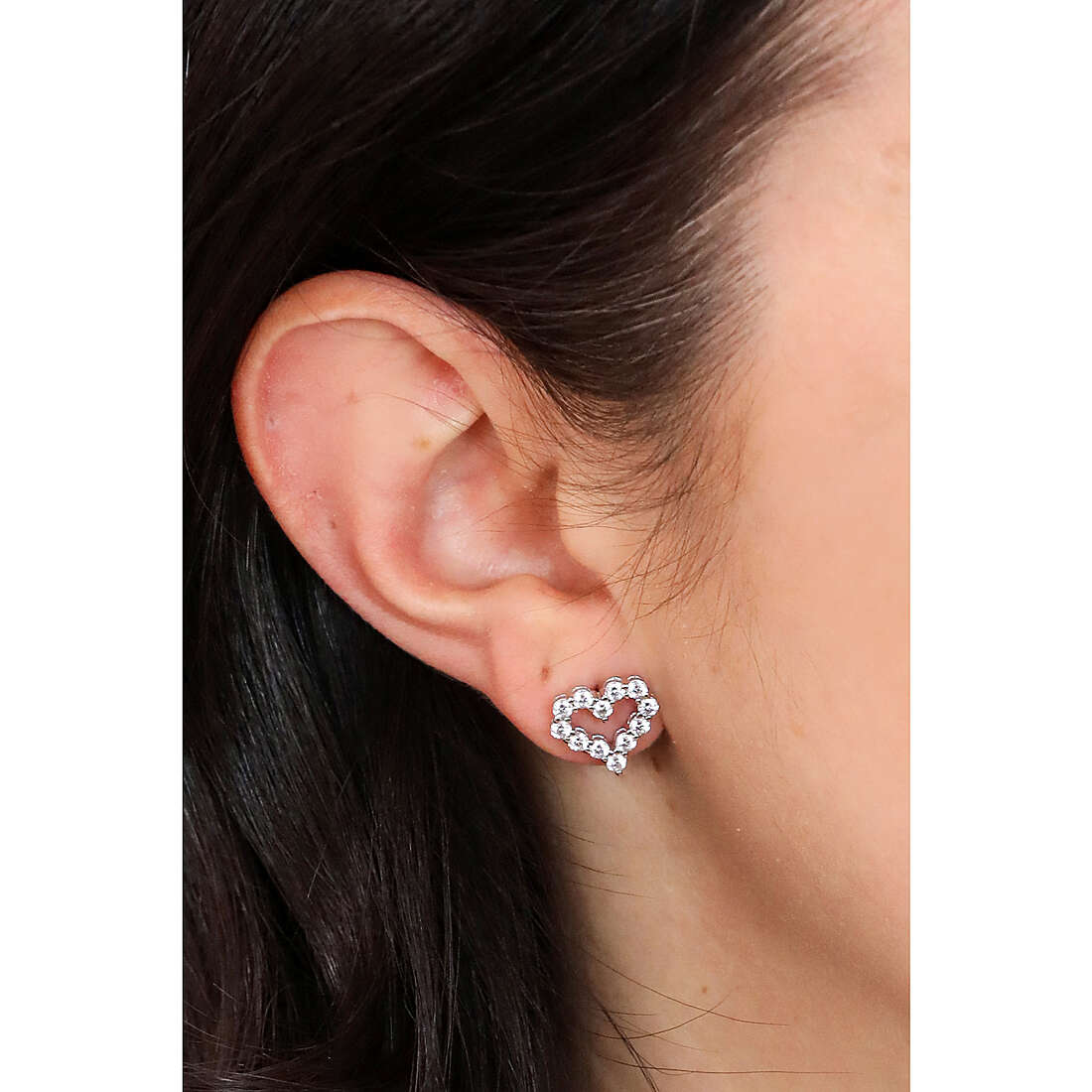 Morellato earrings Tesori woman SAIW130 wearing