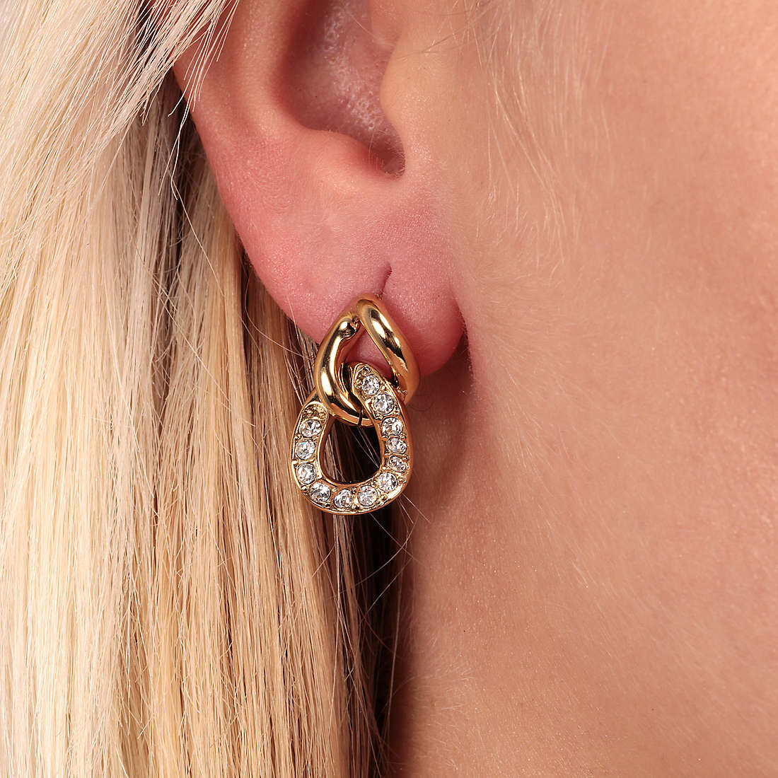 Morellato earrings Unica woman SATS05 wearing