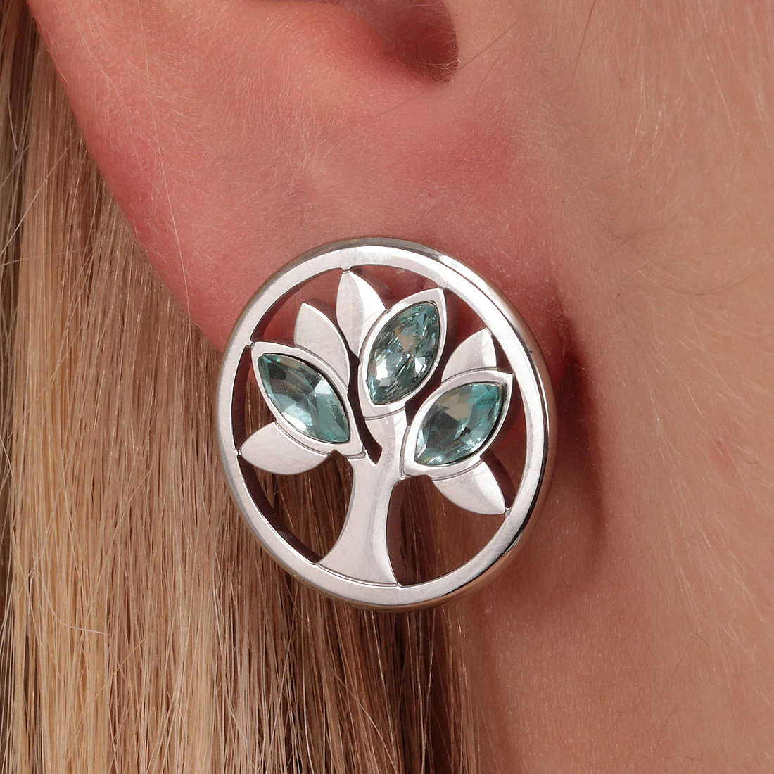 Morellato earrings Vita woman SATD22 wearing