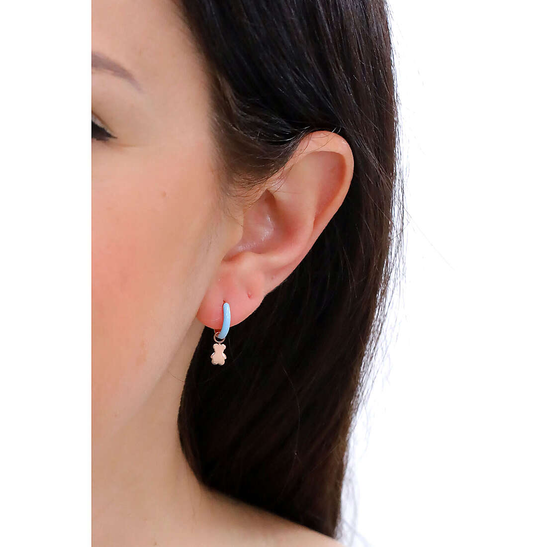 Nanan earrings woman NAN0322 wearing
