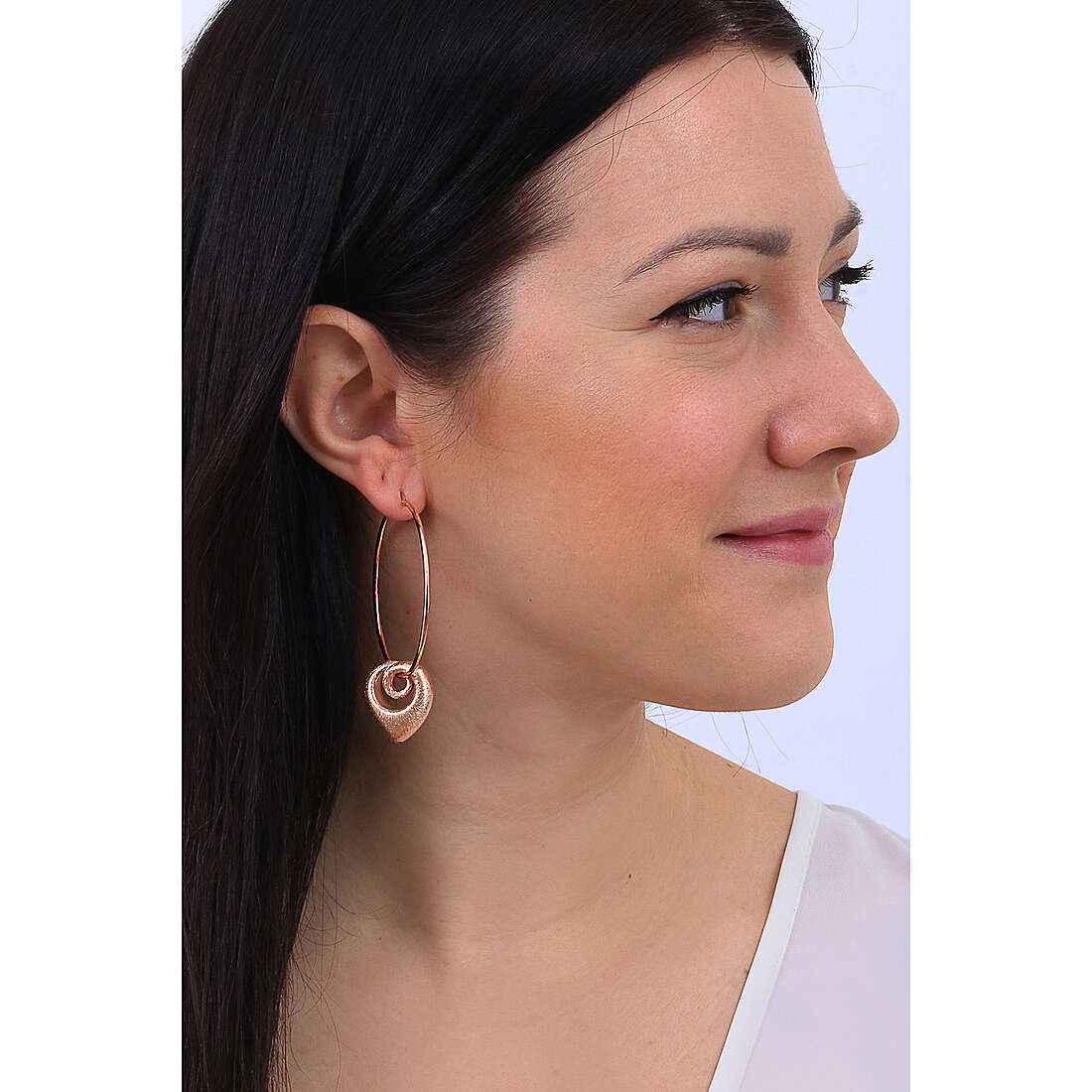 Ottaviani earrings woman 600086O-1 photo wearing