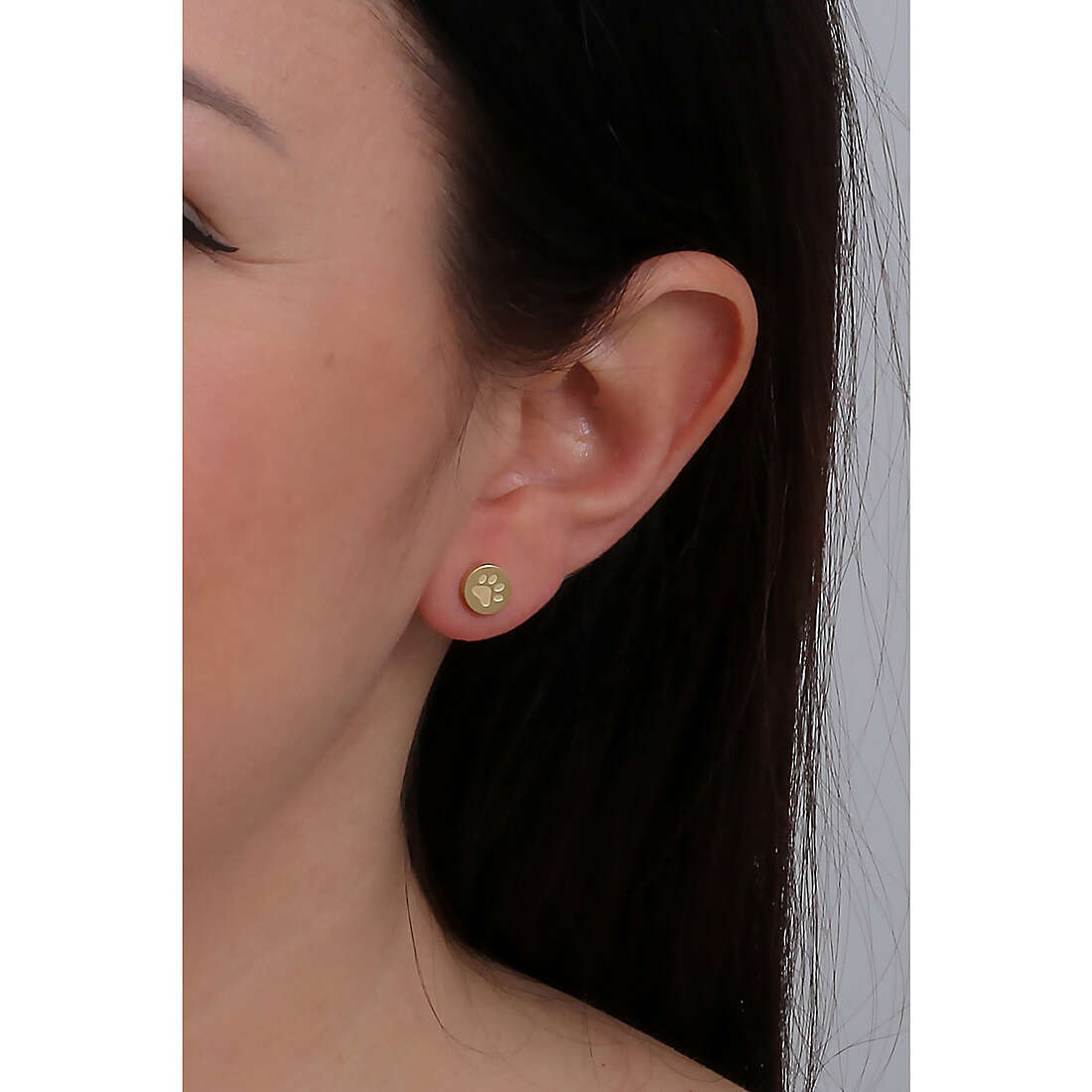 Sagapò earrings Click woman SCK61 wearing