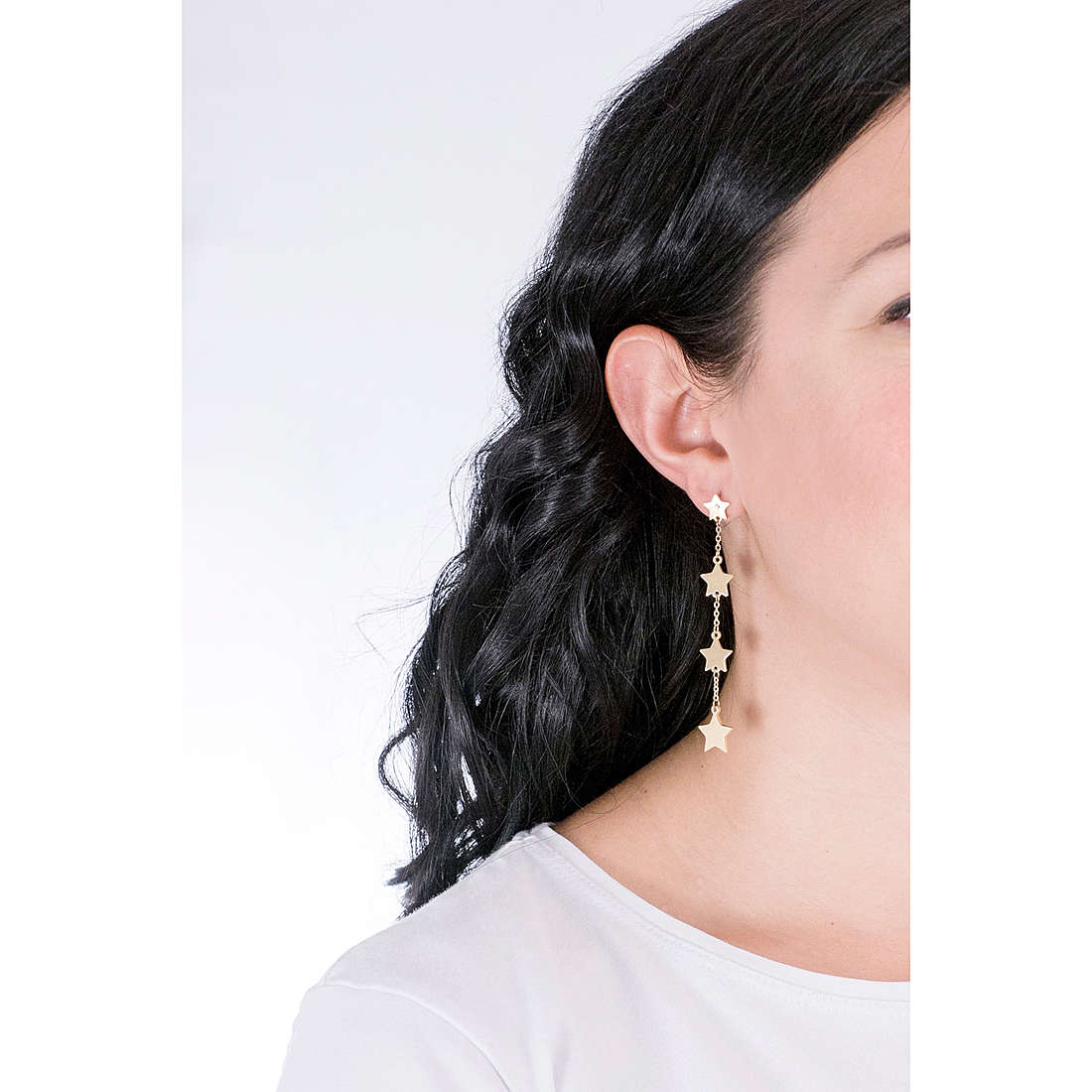 Sagapò earrings Fancy woman SFC22 wearing