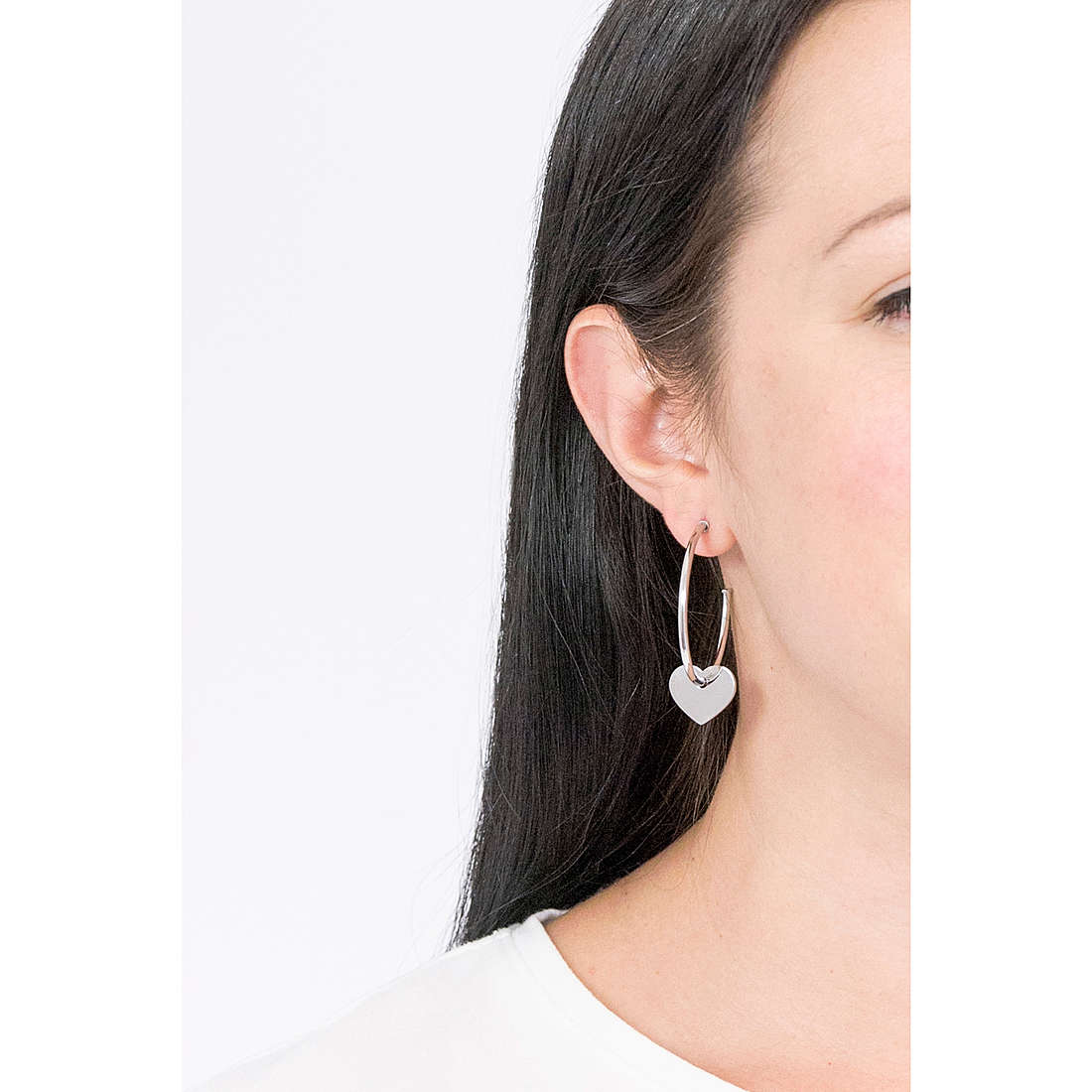 Sagapò earrings Hidden woman SHD21 wearing