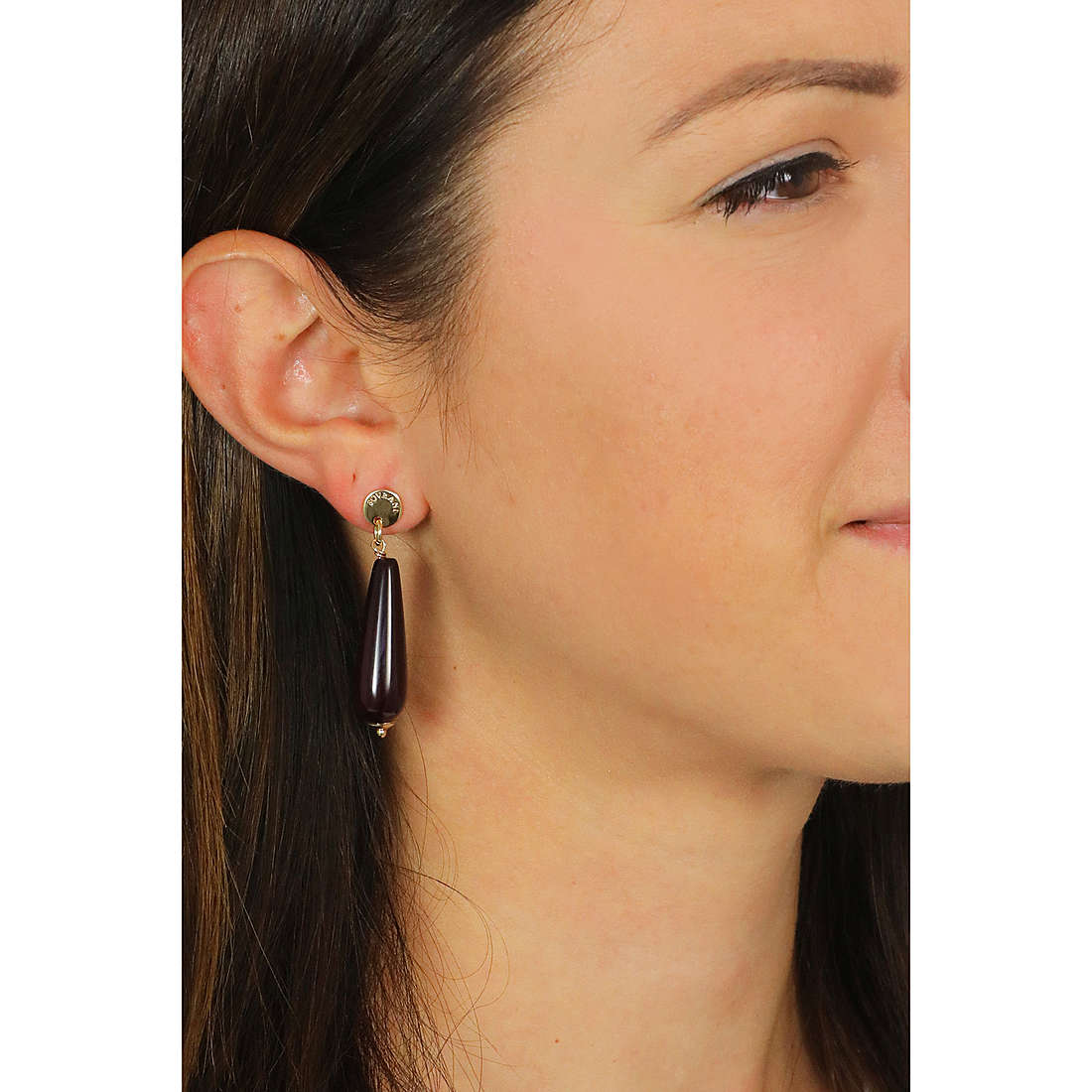 Sovrani earrings Cristal Magique woman J6408 wearing