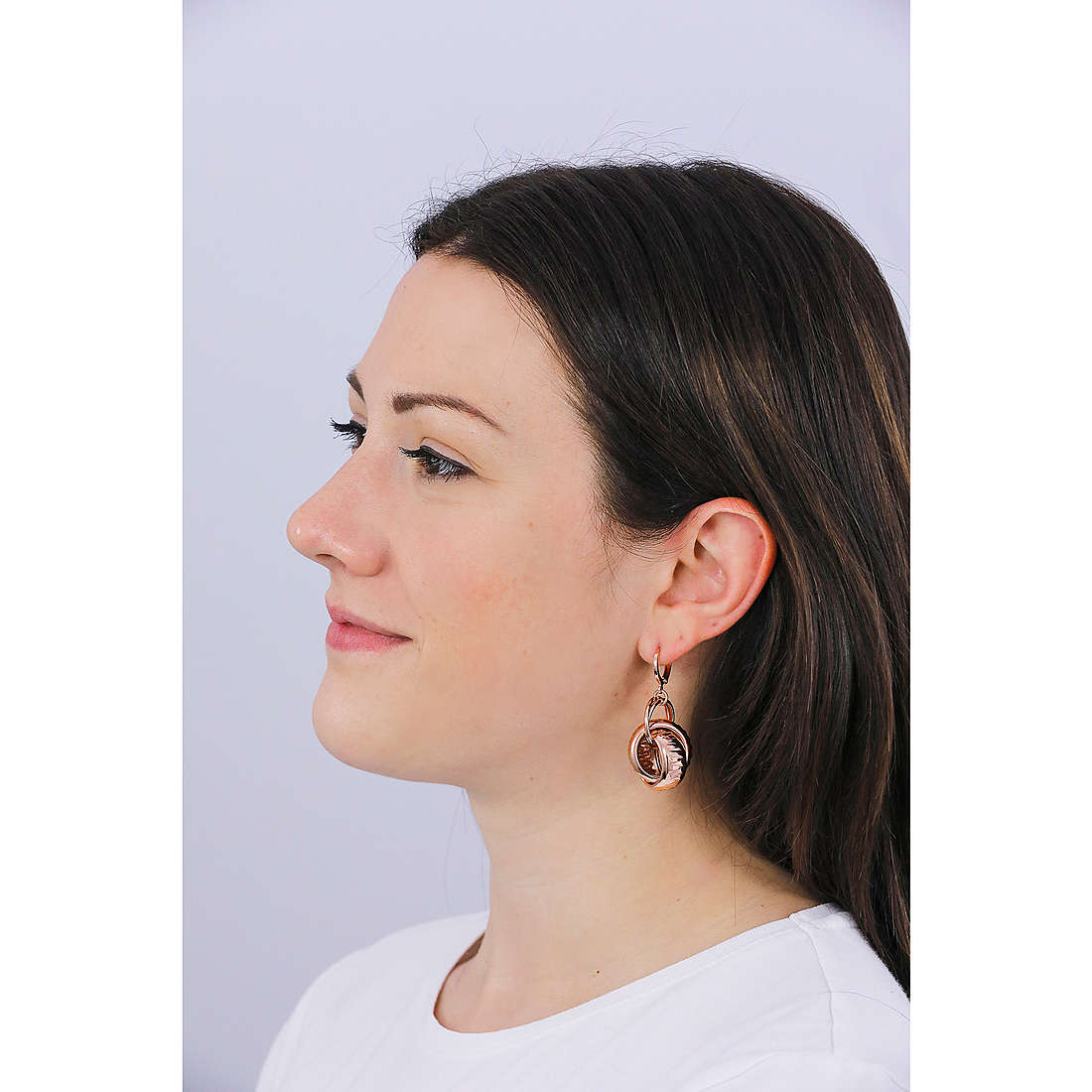 Sovrani earrings Fashion Mood woman J6032 wearing