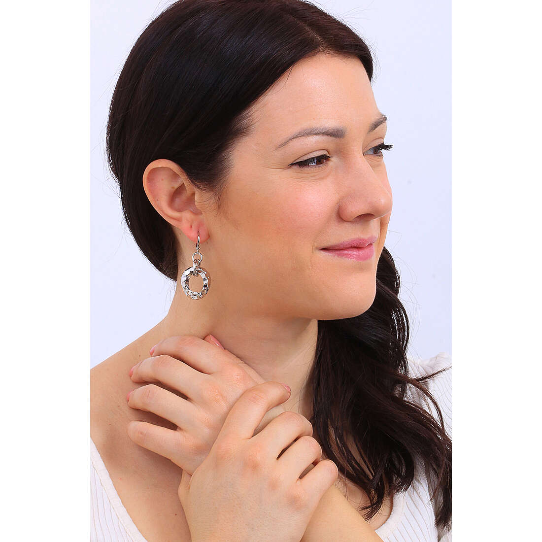Sovrani earrings Fashion Mood woman J6039 wearing
