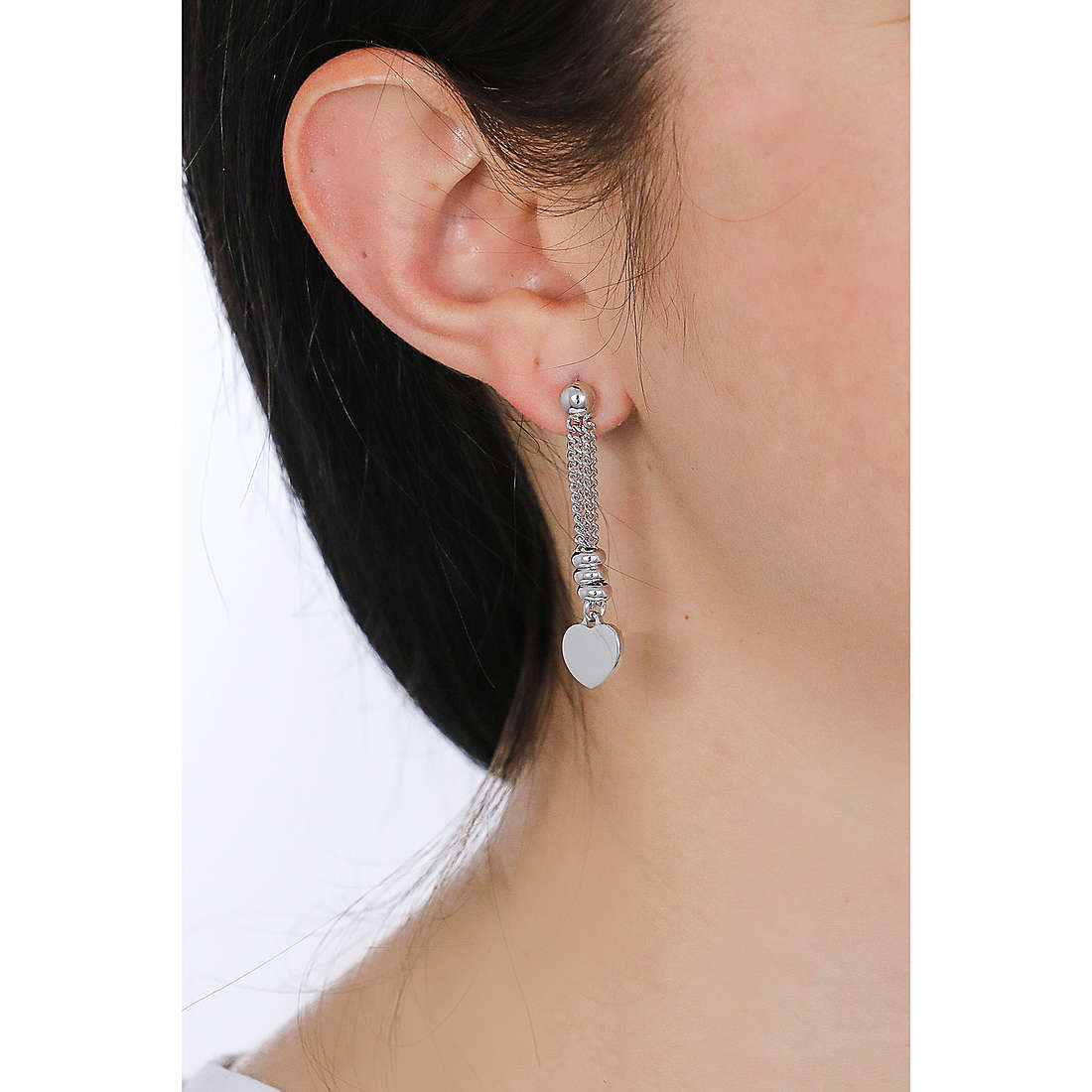 Sovrani earrings Pure Collection woman J5929 wearing