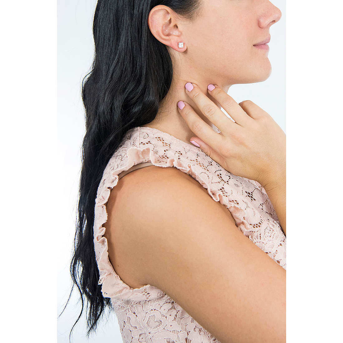 Swarovski earrings Attract woman 5431895 wearing