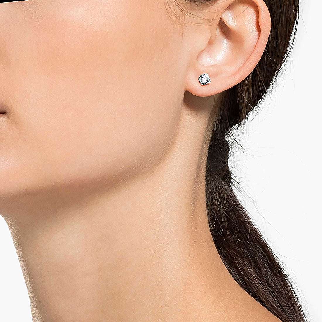 Swarovski earrings Attract woman 5509937 wearing
