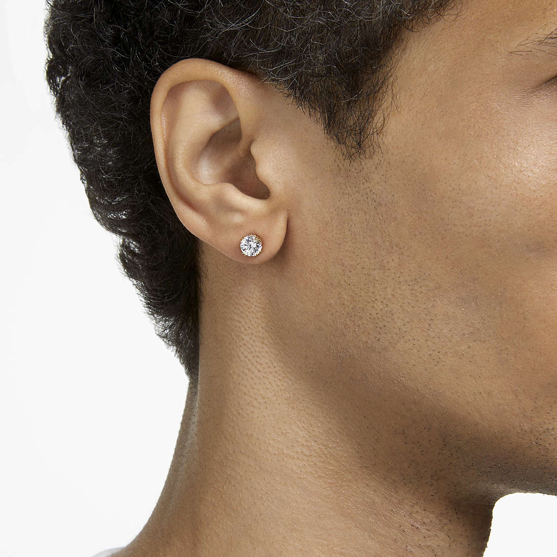 Swarovski earrings Constella woman 5642595 wearing