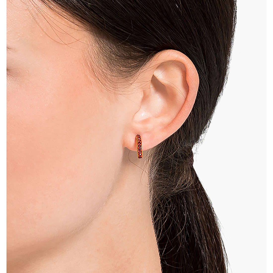 Swarovski earrings The Elements woman 5567358 wearing