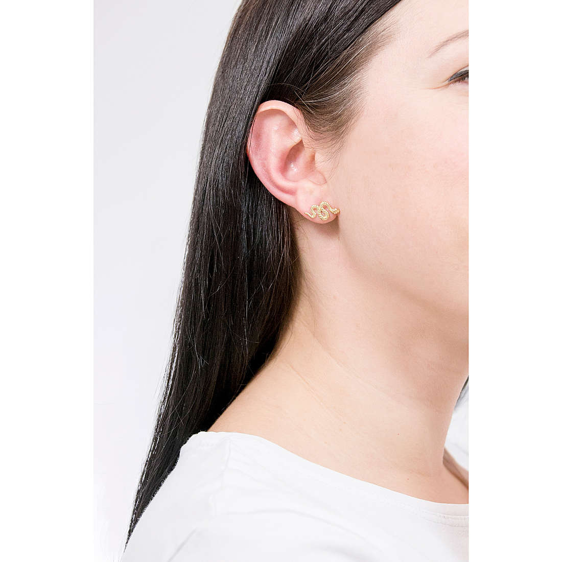 TI SENTO MILANO earrings woman 7826SY wearing