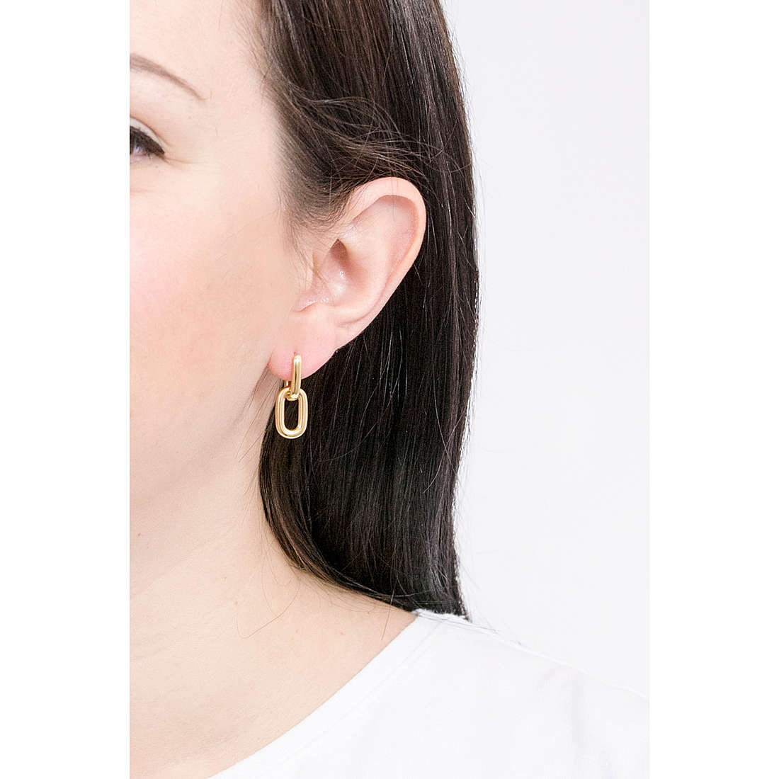 TI SENTO MILANO earrings woman 7831SY wearing