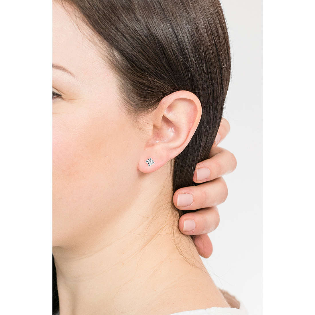 TI SENTO MILANO earrings woman 7836ZI wearing