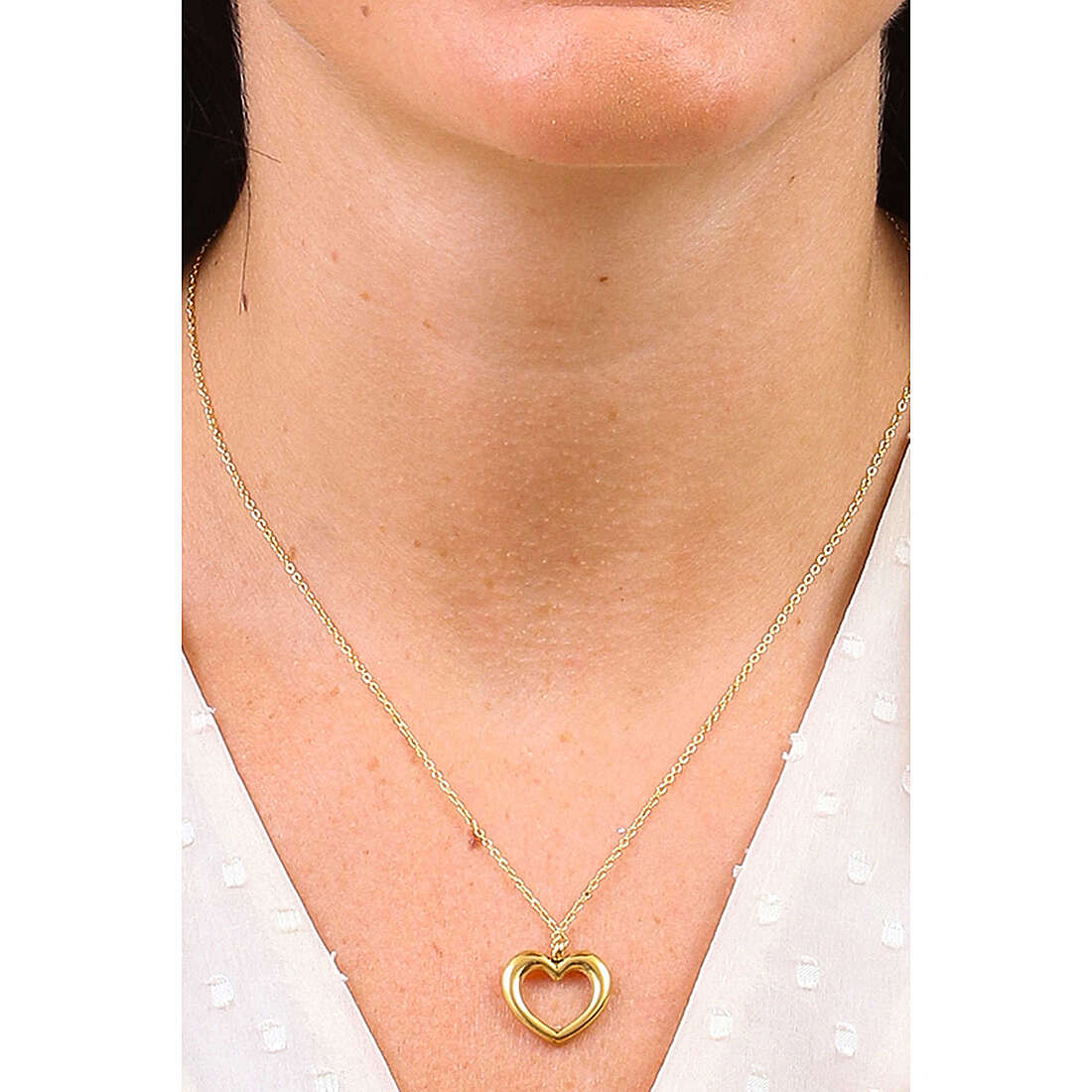 Lylium necklaces Momenti Speciali woman GPSET22 wearing