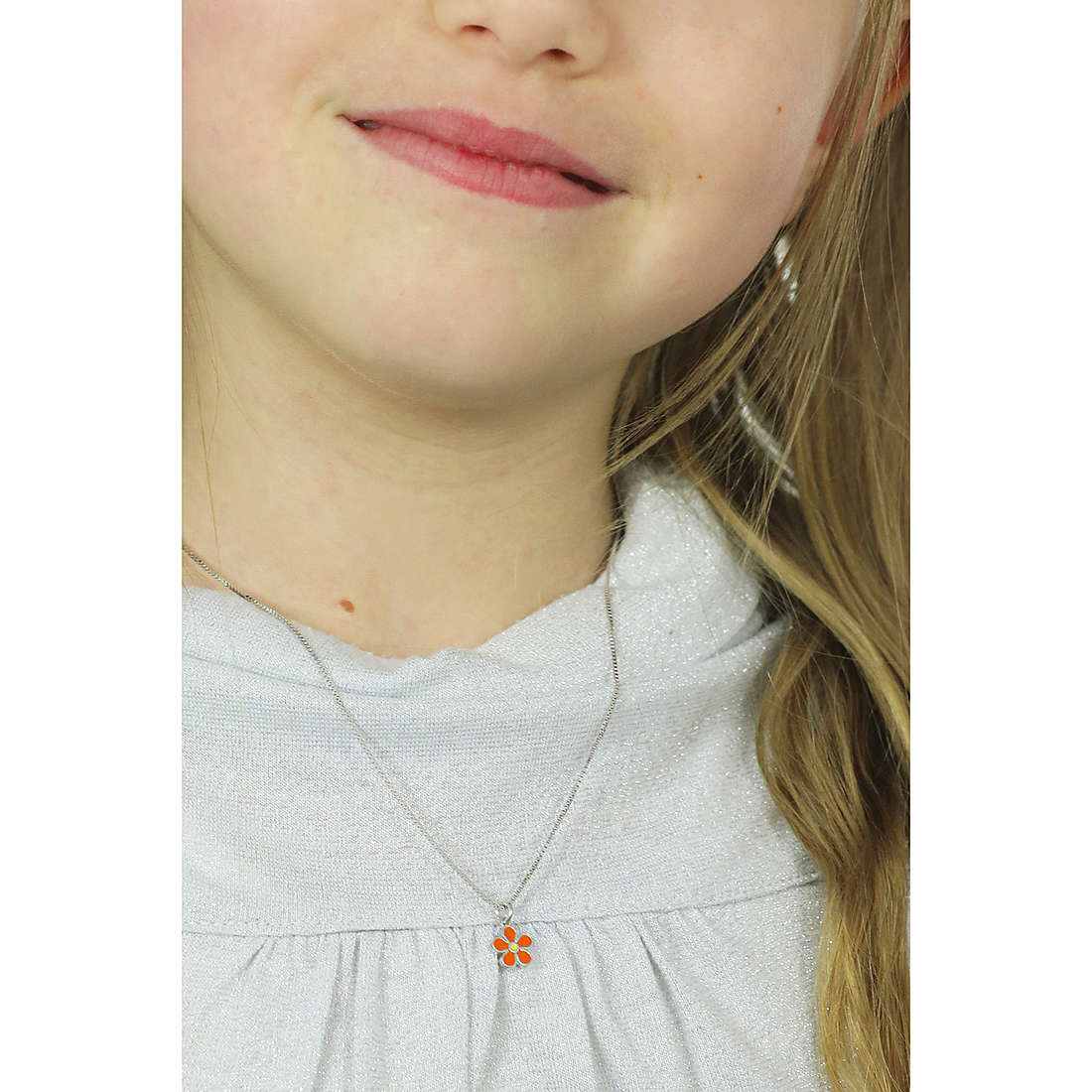 GioiaPura necklaces Coccole child WCL00501ALL wearing