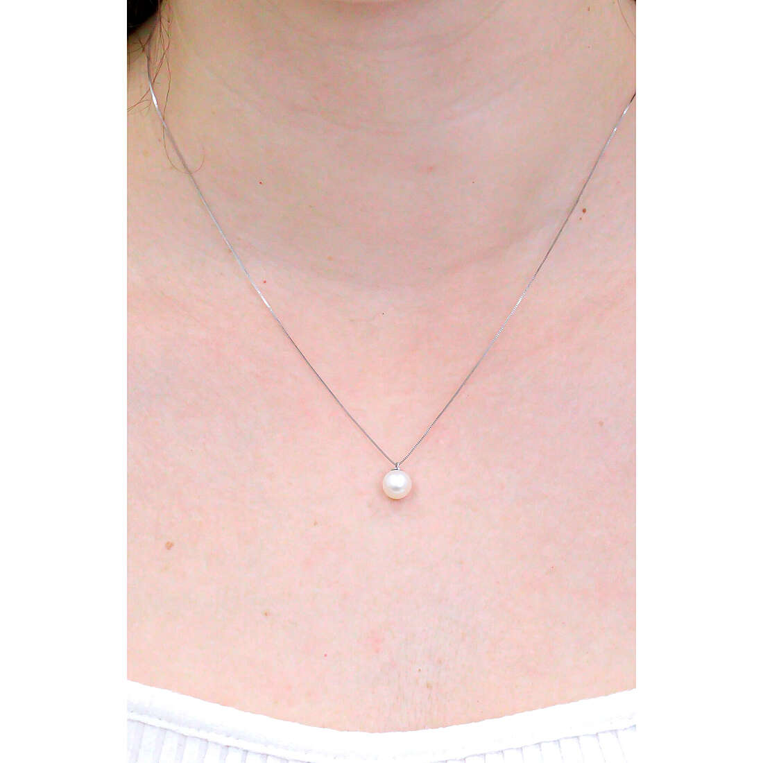 Comete necklaces Storia di Luce woman GLP 564 photo wearing