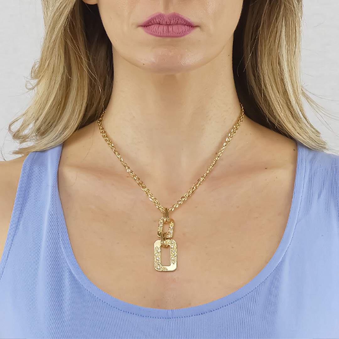 Boccadamo necklaces Magic Chain woman XGR636D wearing