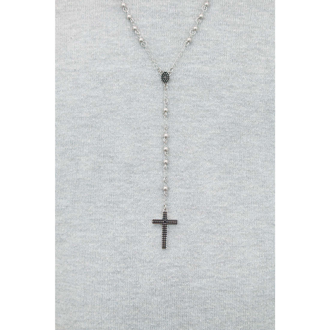 2Jewels necklaces Faith man 251335 wearing