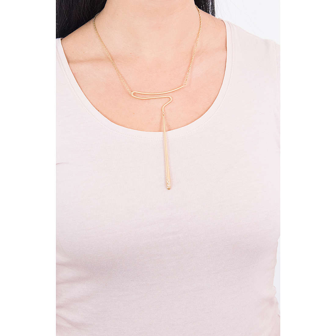 Breil necklaces Illusion woman TJ2701 wearing