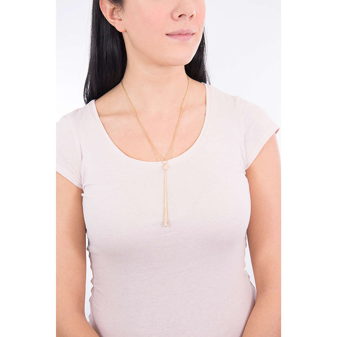 Breil necklaces Illusion woman TJ2704 wearing
