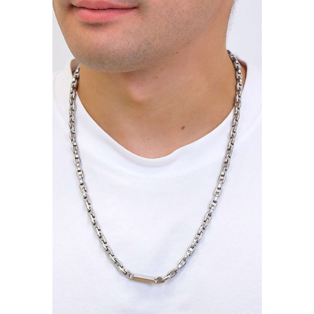 Calvin Klein necklaces man 35000409 wearing