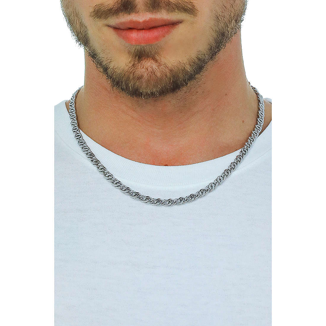 GioiaPura necklaces man lbOPV140MR-N wearing
