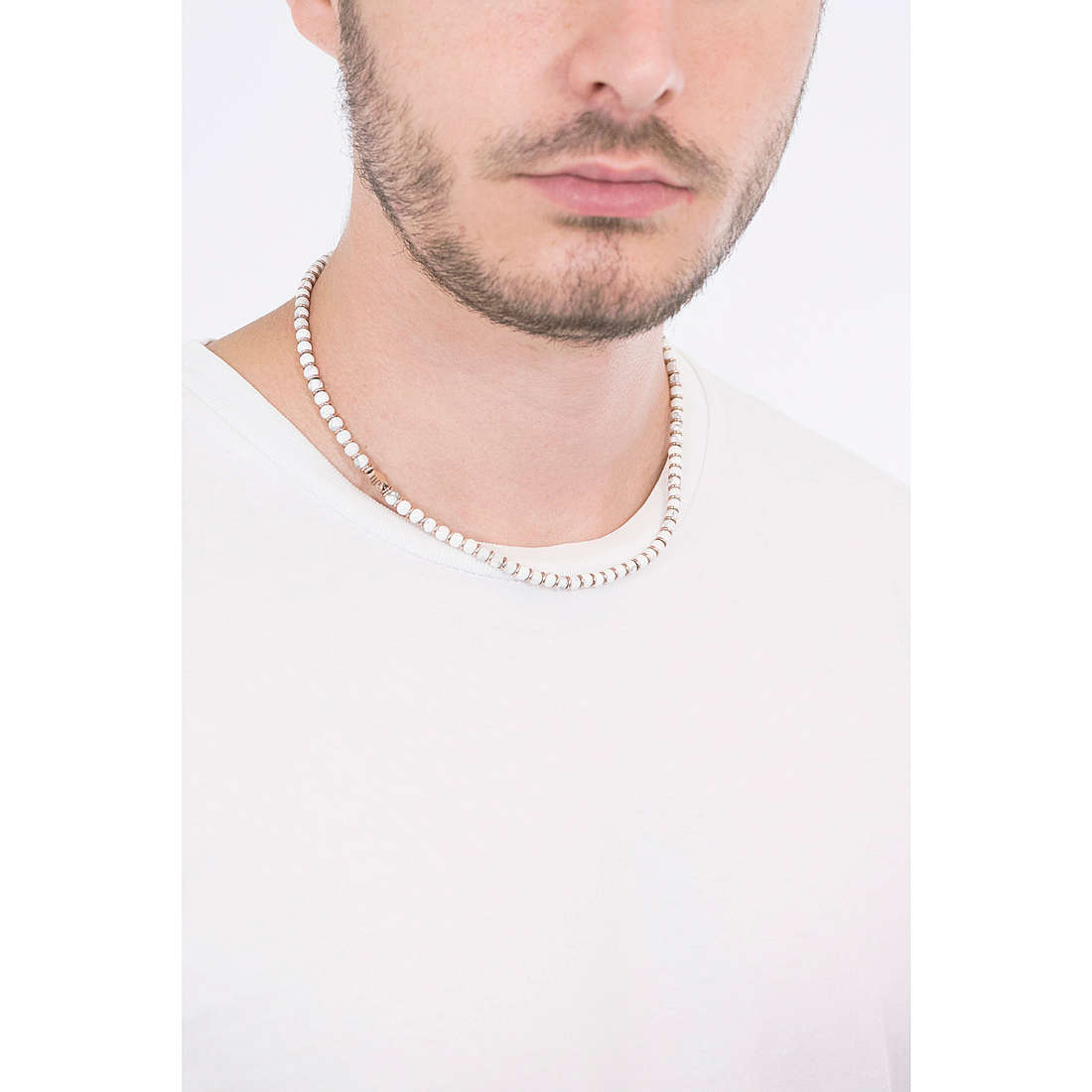 Luca Barra necklaces Sailor man CL236 wearing