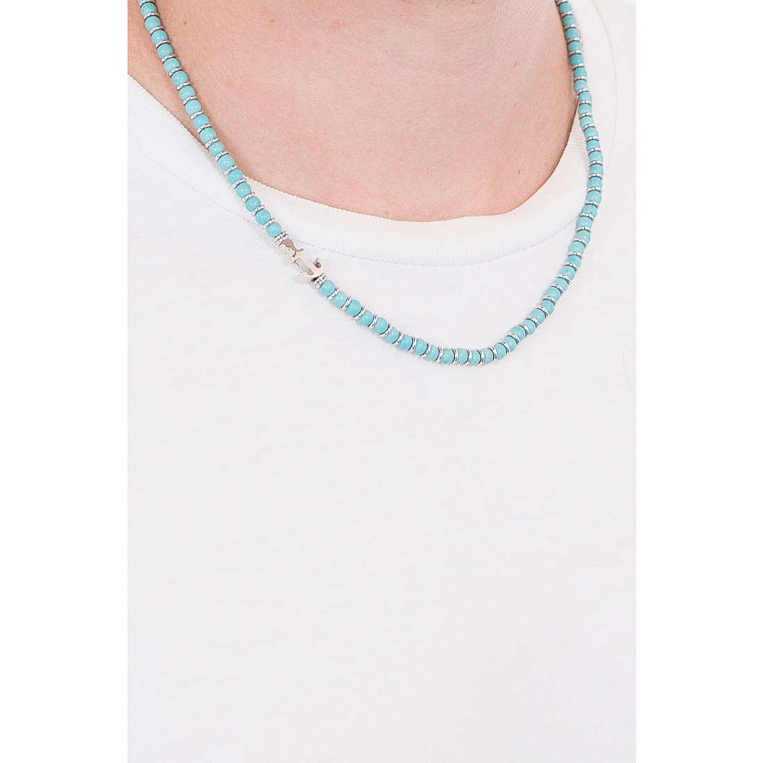 Luca Barra necklaces Sailor man CL237 wearing
