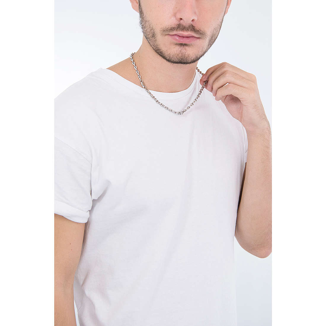 Luca Barra necklaces Sailor man LBCL221 wearing