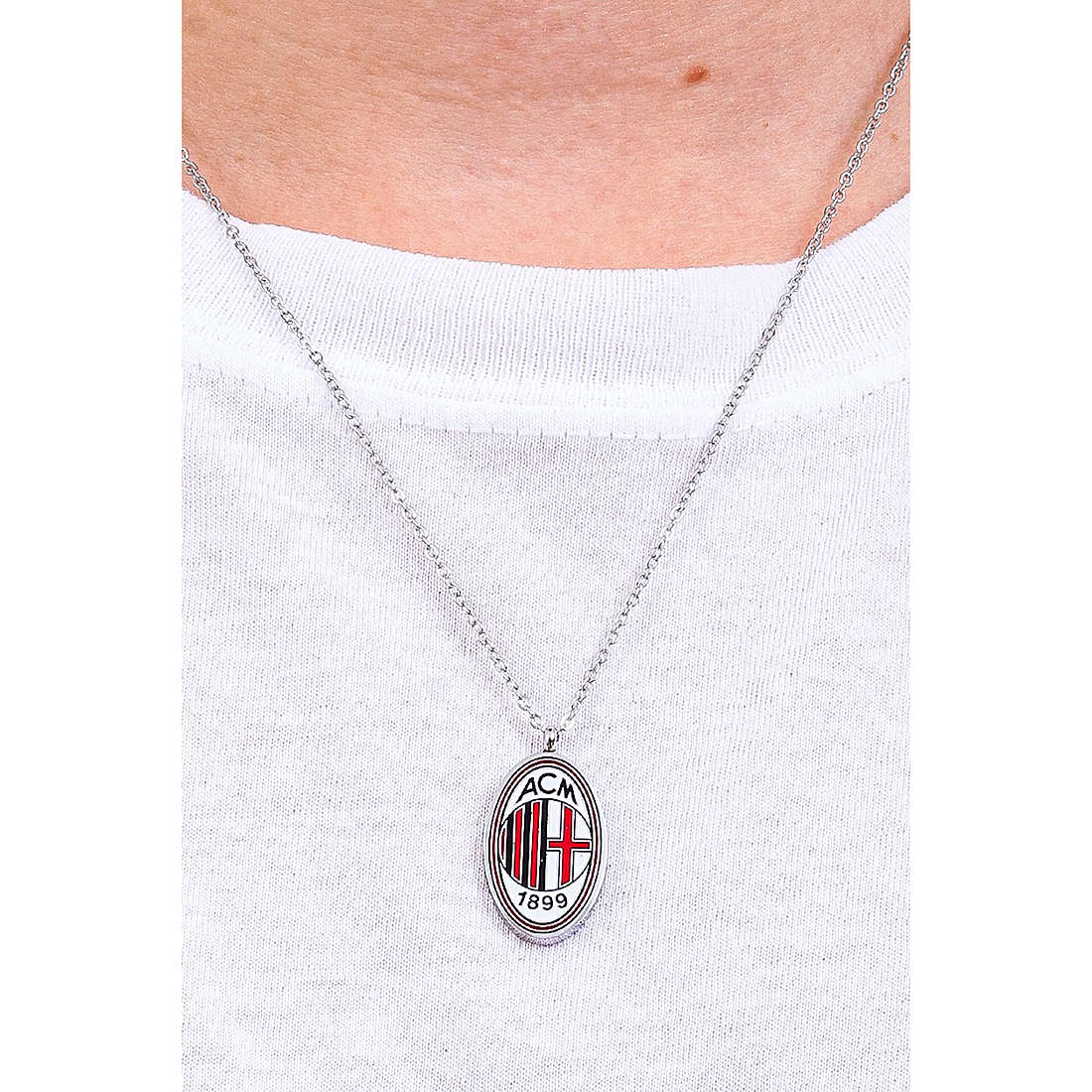Milan necklaces Gioielli Squadre man B-MC001UAR photo wearing