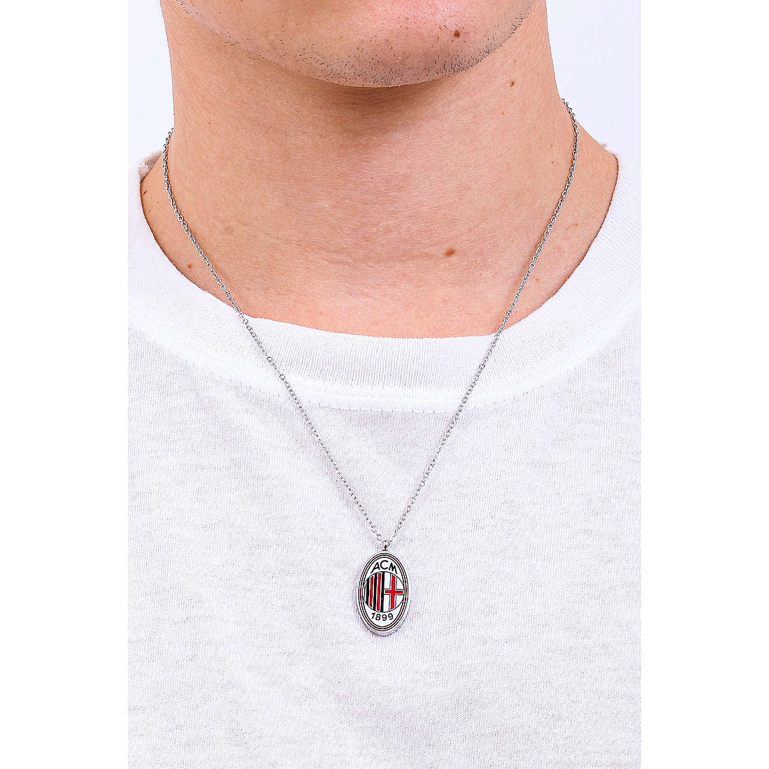Milan necklaces Gioielli Squadre man B-MC001UAR photo wearing