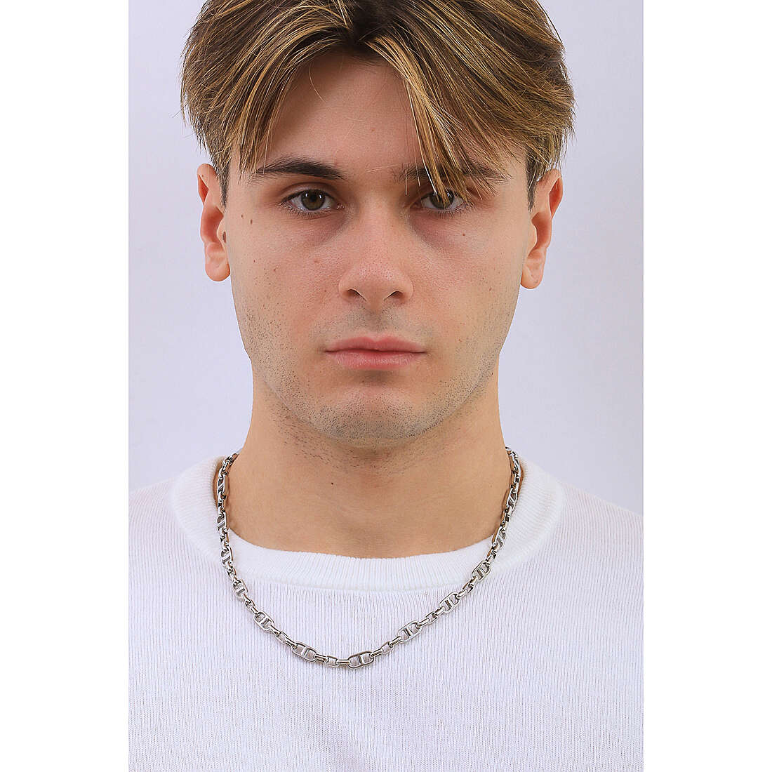 Morellato necklaces Catene man SATX19 wearing