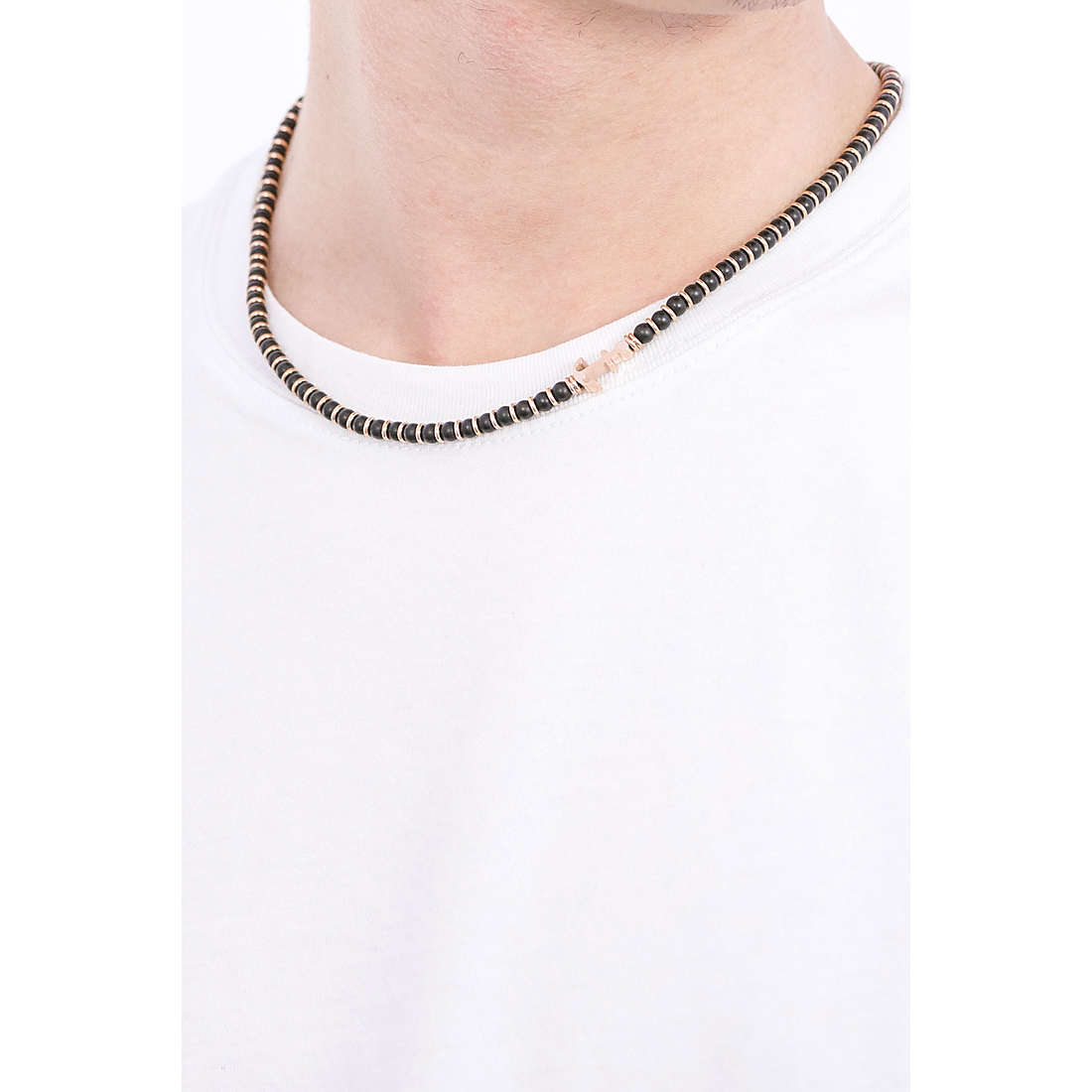 Luca Barra necklaces Sailor man CL235 wearing
