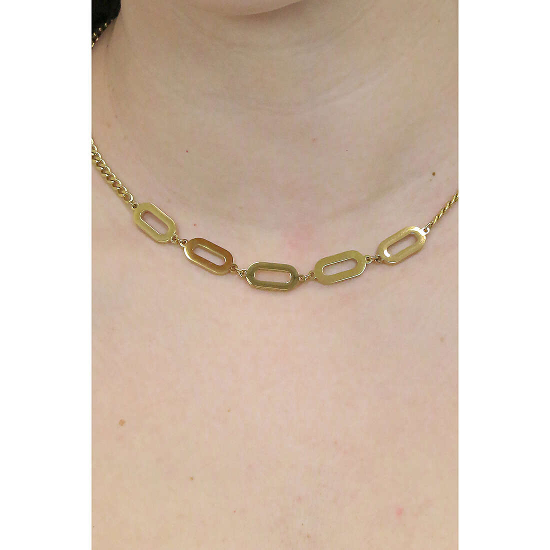 Luca Barra necklaces woman CK1589 wearing