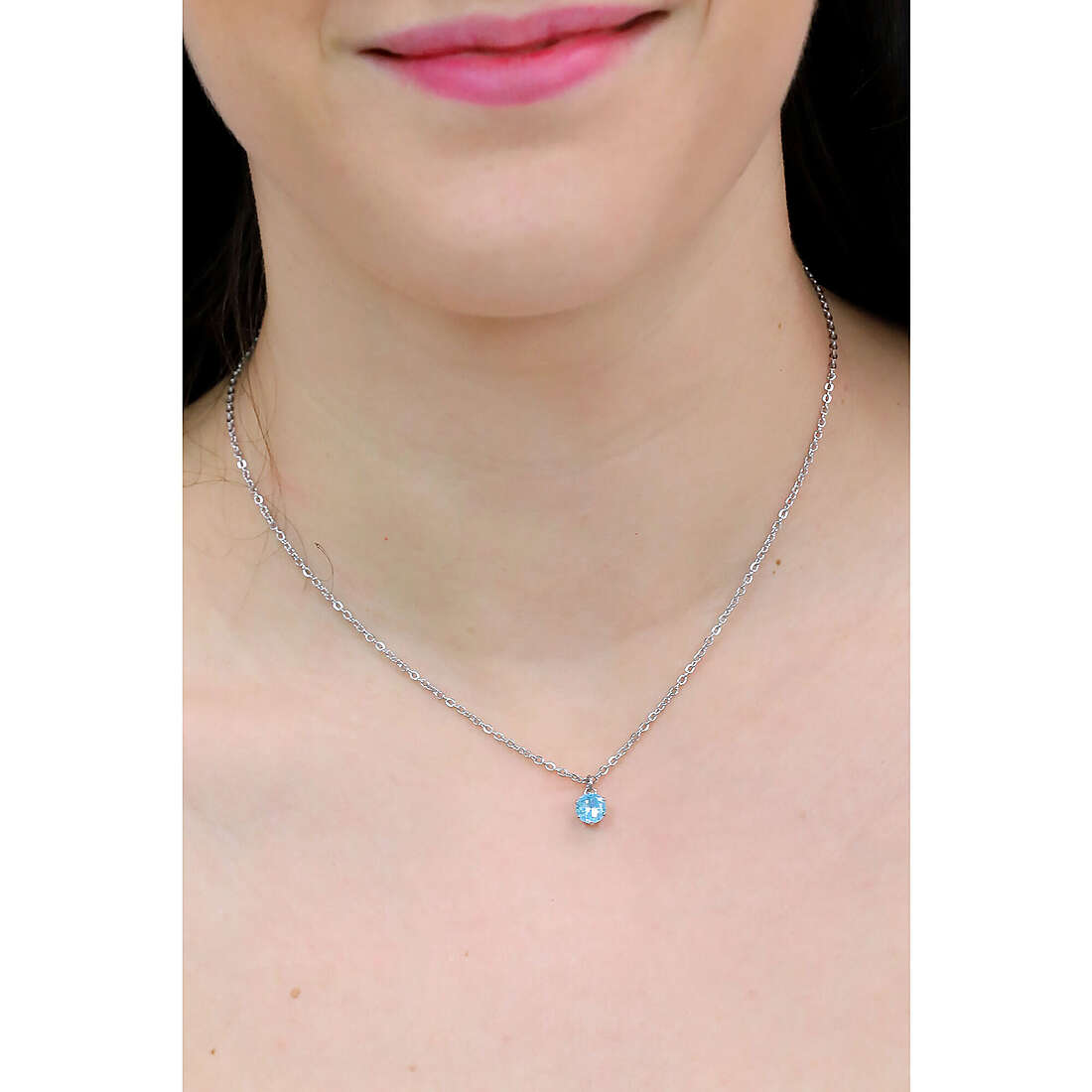 Luca Barra necklaces woman CK1693 wearing