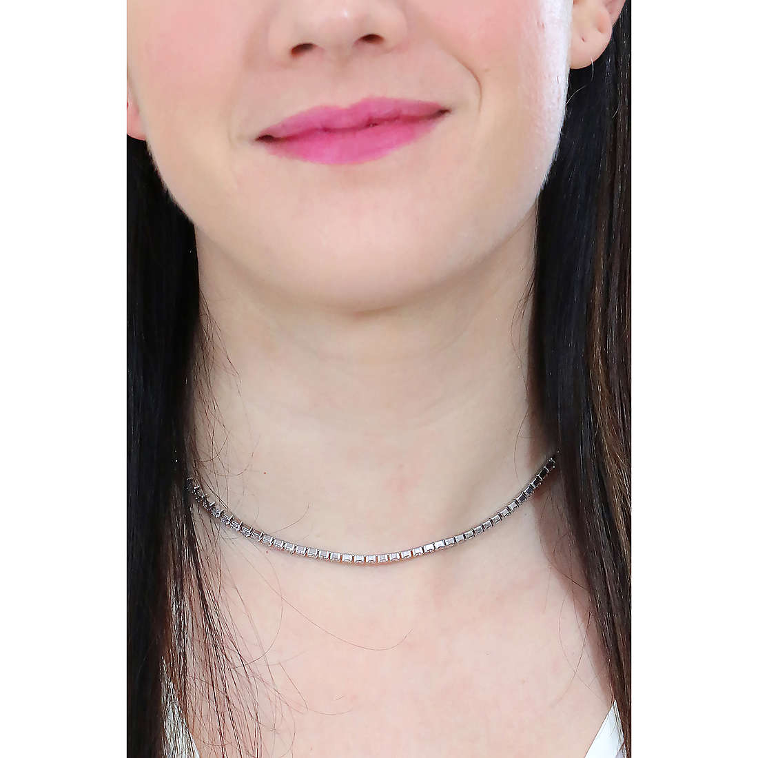Luca Barra necklaces woman CK1699 wearing