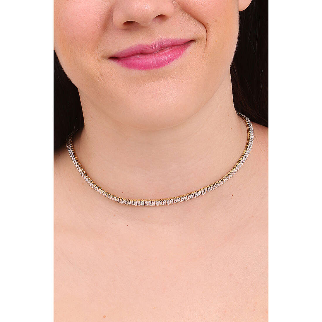Luca Barra necklaces woman CK1786 wearing